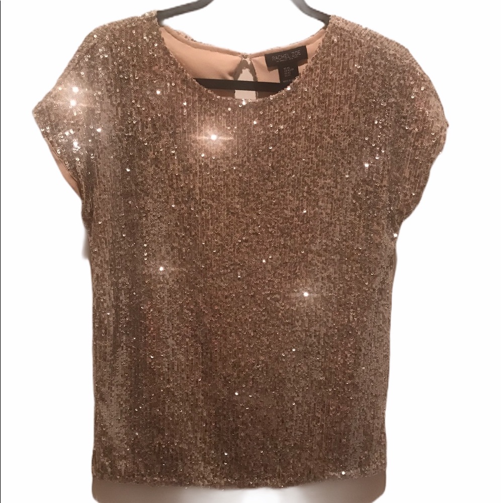 Beautiful Rachel Zoe sequin top
